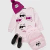 Ikon-sweatshirtkjole for jenter