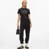 Ikon-T-skjorte med rhinestones