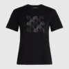 Ikon-T-skjorte med rhinestones