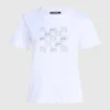 Ikon-T-skjorte med rhinestones
