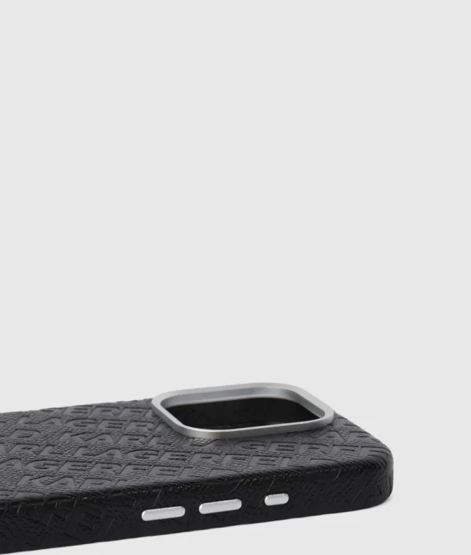 iPhone 16 Pro Max-etui med logo over hele overflaten