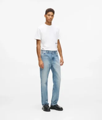 Jeans med fjernet lomme