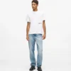 Jeans med fjernet lomme