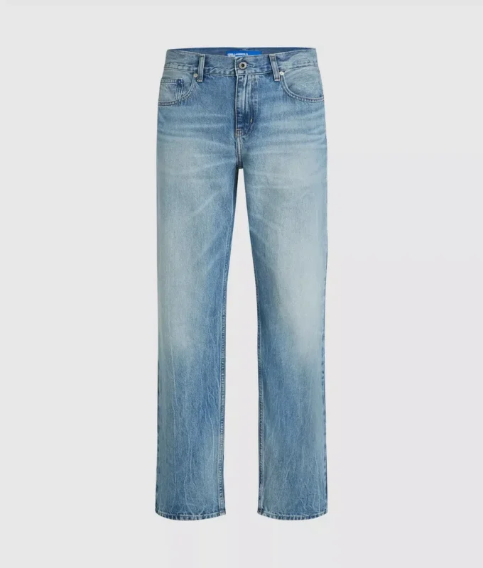 Jeans med fjernet lomme