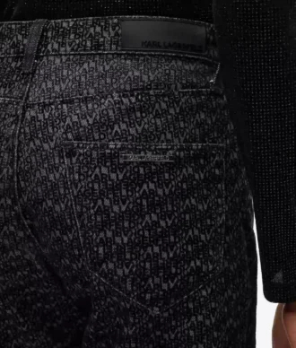 Jeans med helprint