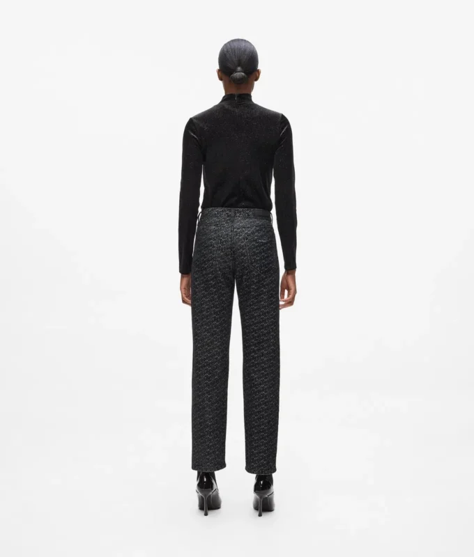 Jeans med helprint