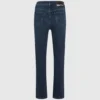 Jeans med høy midje og rett passform