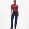 Jeans med knapper