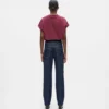 Jeans med knapper