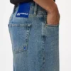 Jeans med lav midje og vid ben