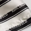 JENTESKJØRT MED STRIPET LOGO