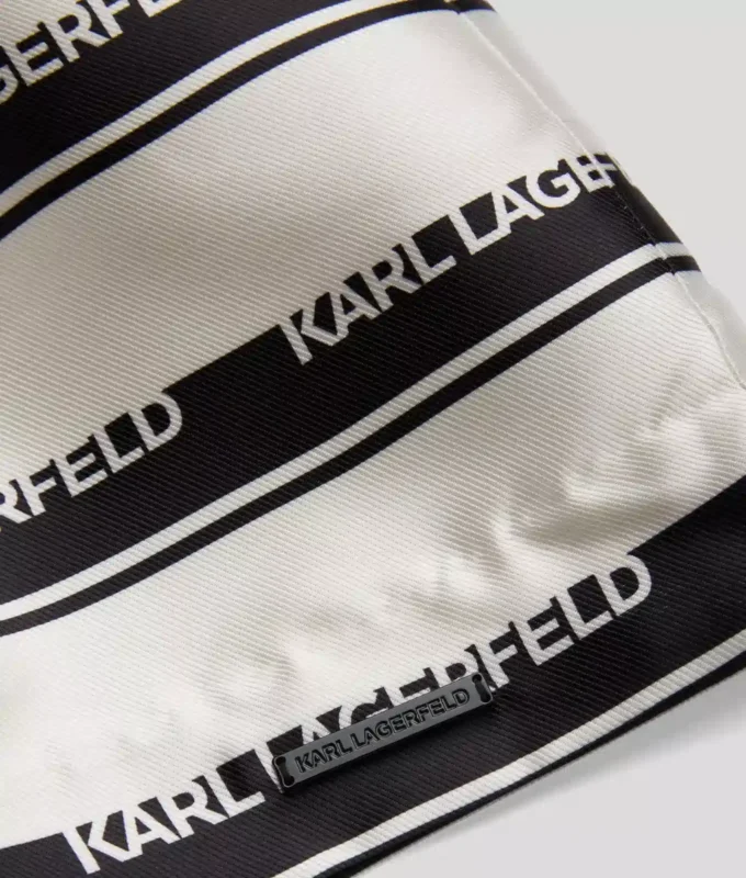 JENTESKJØRT MED STRIPET LOGO