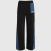 Joggebukse med denimpanel