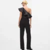 Jumpsuit med én skulder