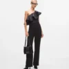 Jumpsuit med én skulder