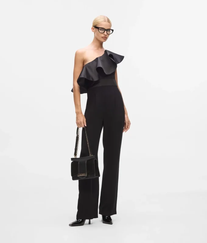 Jumpsuit med én skulder