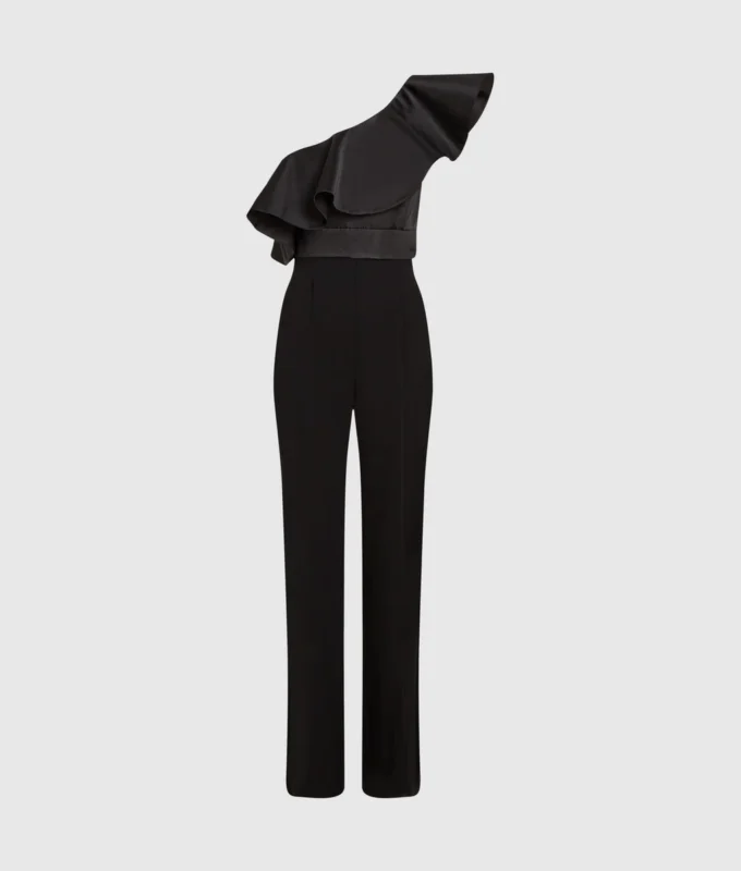 Jumpsuit med én skulder