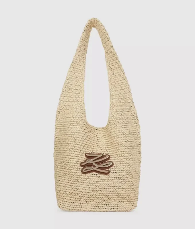 K/Autograph heklet hobo-veske