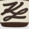 K/Autograph liten strandveske i tau