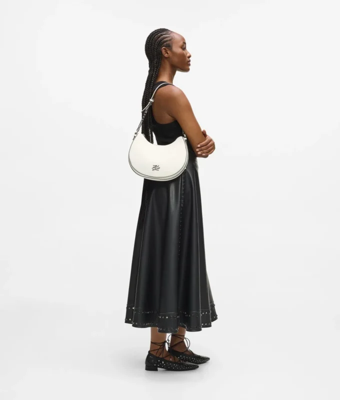 K/Autograph medium moon bag