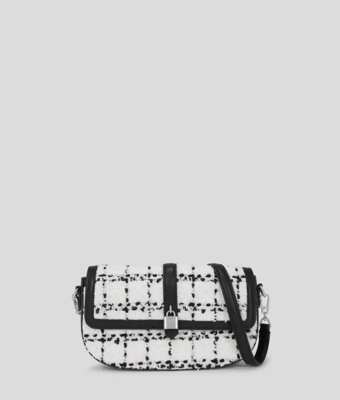 K/AUTOGRAPH PADLOCK BOUCLÉ SKULDERVESKE