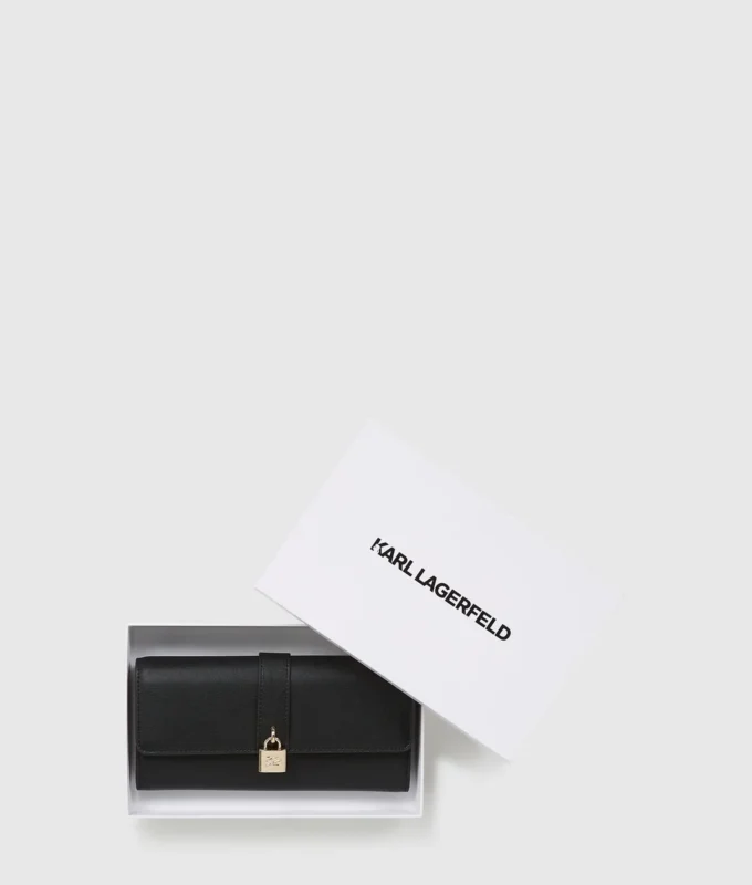 K/Autograph padlock stor lommebok
