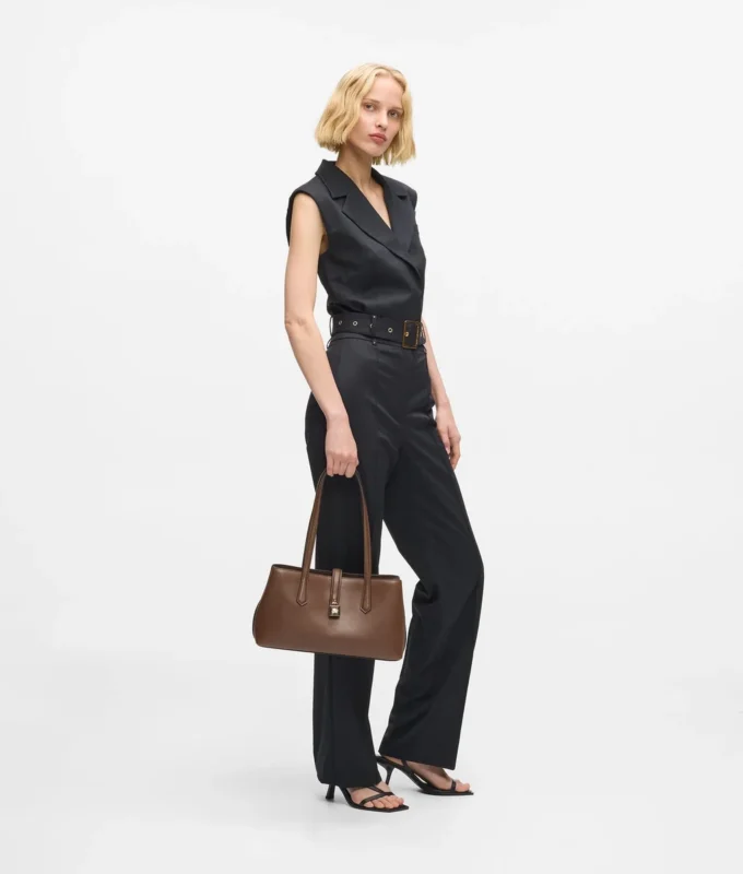 K/Autograph padlock tote bag