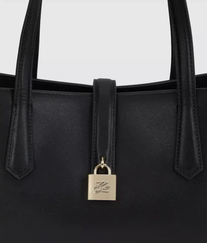 K/Autograph padlock tote bag