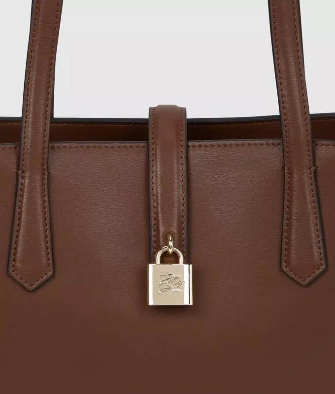 K/Autograph padlock tote bag