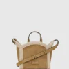 K/Circle liten shearling-veske