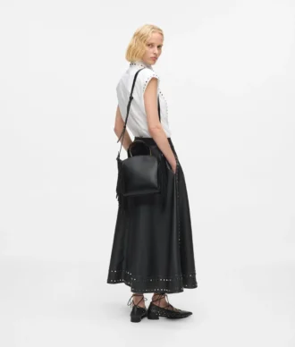 K/Circle liten totebag med frynser