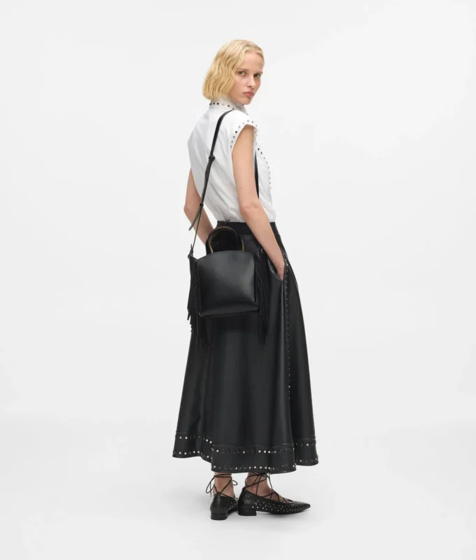 K/Circle liten totebag med frynser