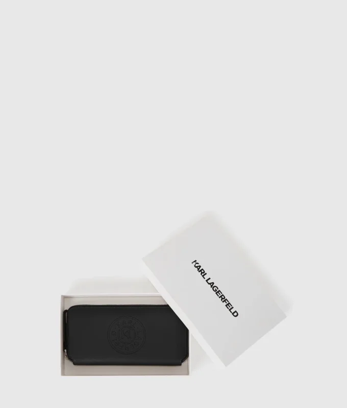 K/CIRCLE MEDIUM BIFOLD LOMMEBOK