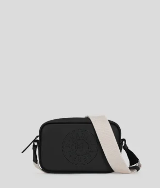 K/CIRCLE PERFORERT CROSSBODY-VESKE