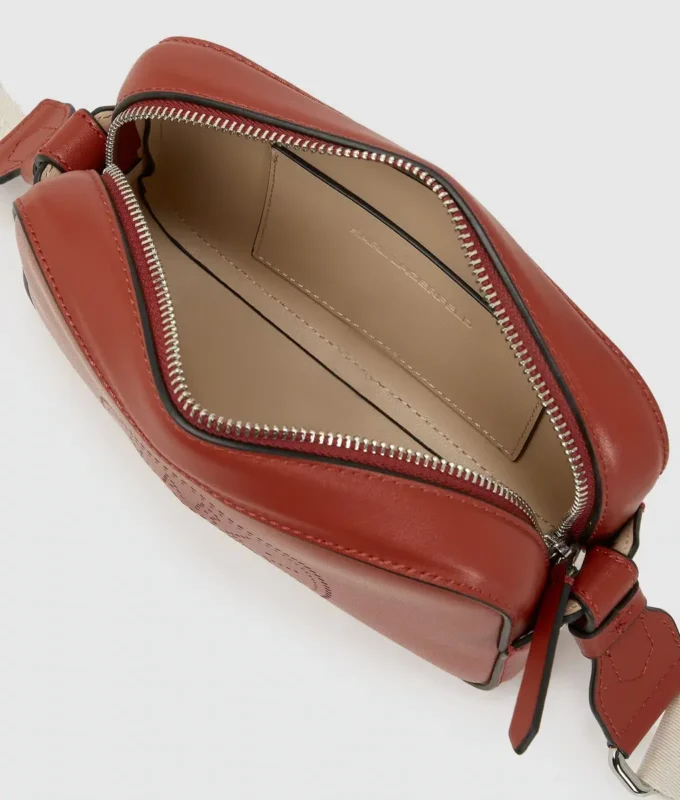 K/CIRCLE PERFORERT CROSSBODY-VESKE