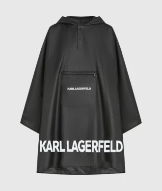 K/ESSENTIAL PONCHO MED HETTE