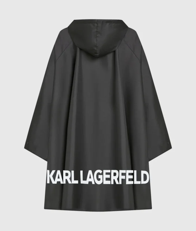 K/ESSENTIAL PONCHO MED HETTE