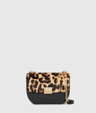 K/Forever liten leopard crossbody-veske