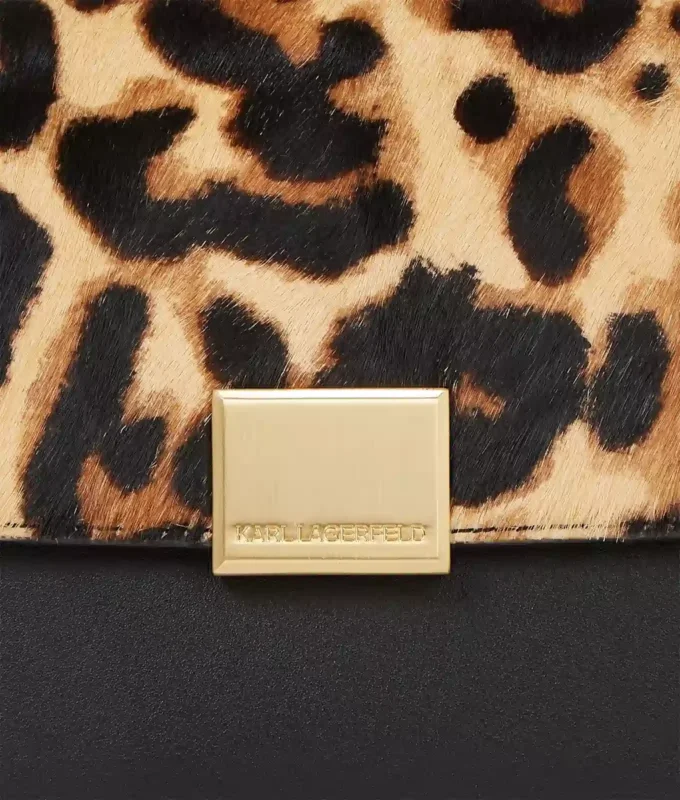 K/Forever liten leopard crossbody-veske