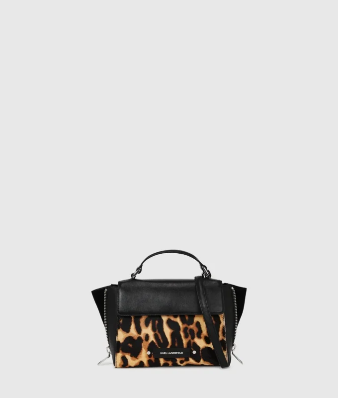 K/Hardware liten leopardveske