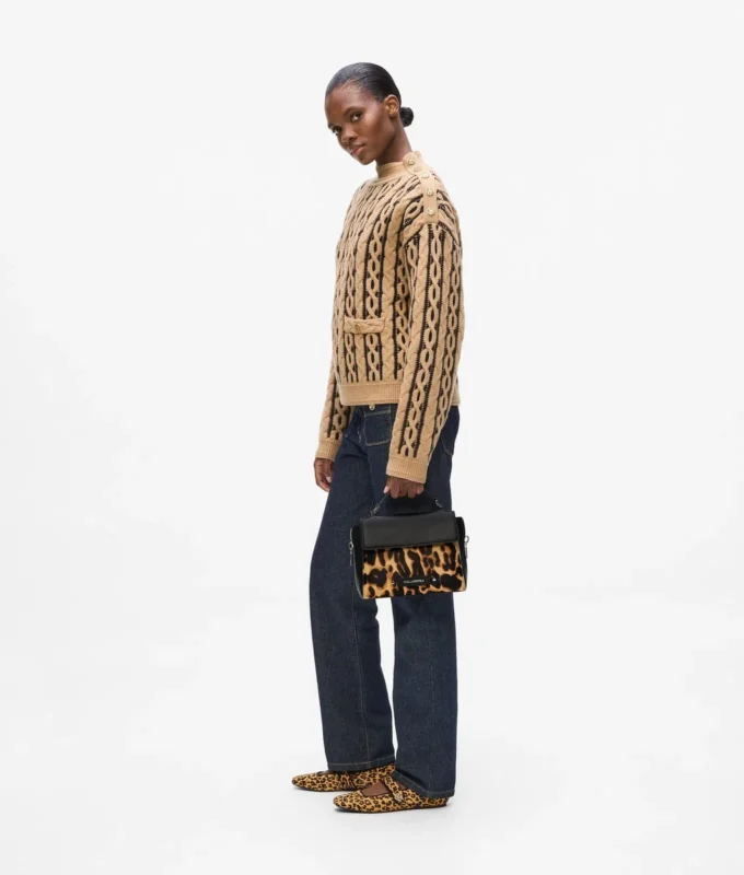 K/Hardware liten leopardveske