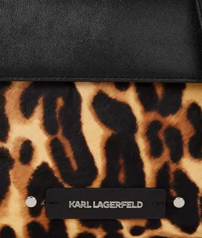 K/Hardware liten leopardveske