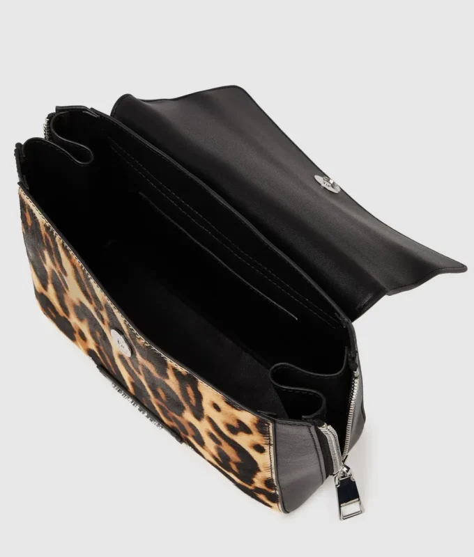 K/Hardware liten leopardveske