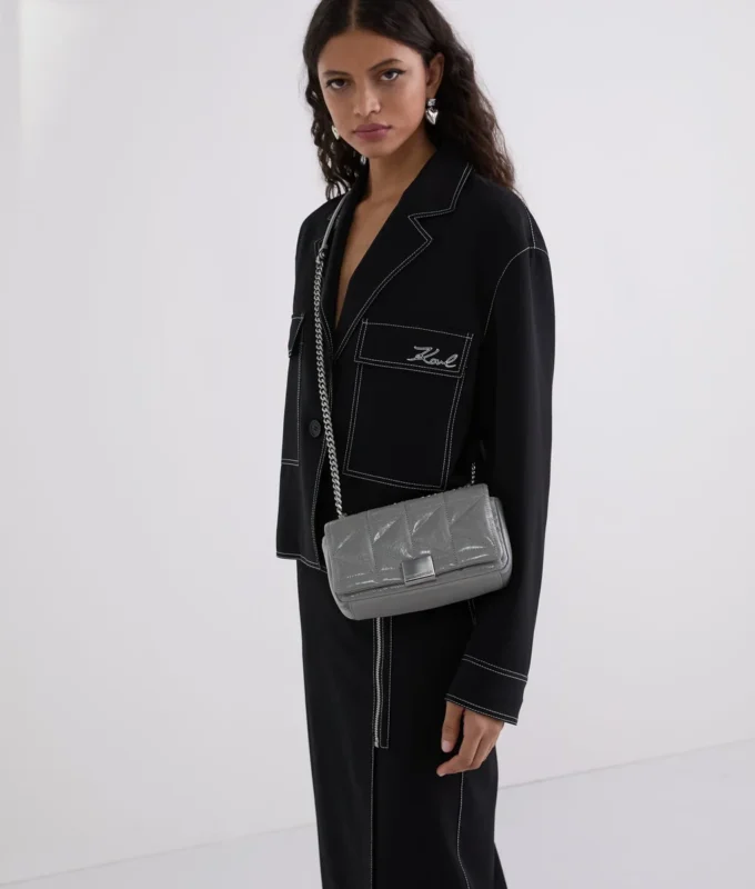 K/KUILT SKINNENDE LITT CROSSBODY-VESKE