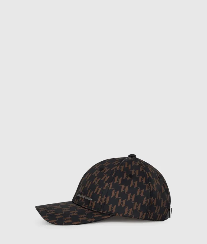 K/Monogram-cap med helprint