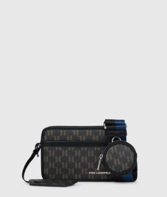 K/Monogram Kanvas crossbody-veske