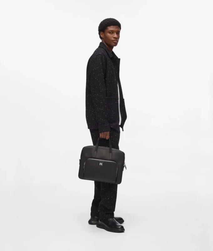 K/Monogram skinnveske