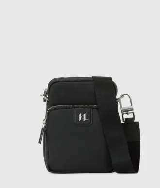K/Monogram skulderveske i skinn