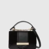 K/Nova liten crossbody-veske i semsket skinn