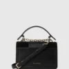 K/Nova liten crossbody-veske i semsket skinn
